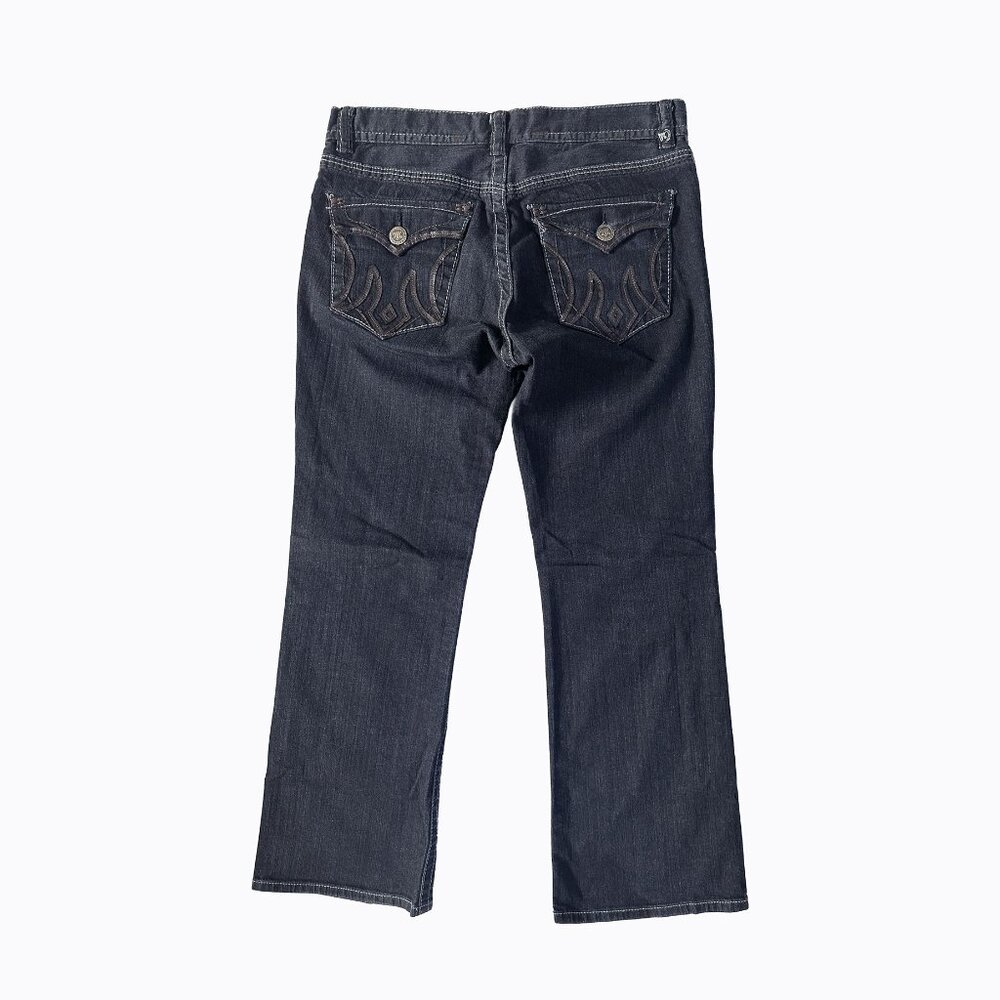 Mek Denim USA Bootcut Jeans Men's 36x34 St. Petersburg Y2K Western Cowboy Casual